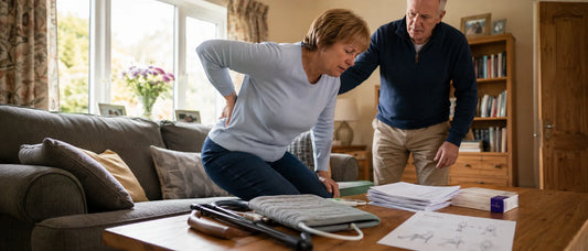 UK chronic pain patient reviewing traditional Chinese medicine in China pathway with pain records, acupuncture safety and rehabilitation planning