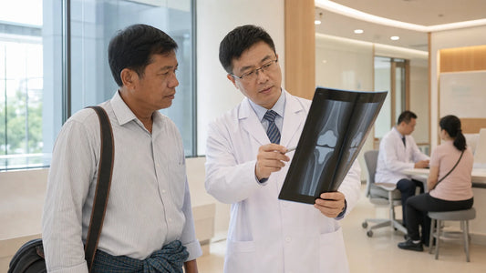 a yoo a sit postop rehab s03 01 knee replacement patient