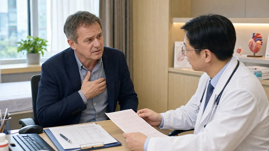 kardiologia choroby serca pacjent z bolem w klatce