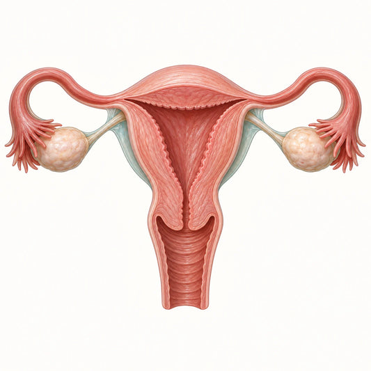 AI-generated educational medical model for ovarian cancer information.