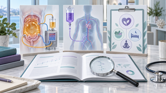 Conceptual evidence review comparing HIPEC, systemic treatment and supportive approaches; individual assessment is required.
