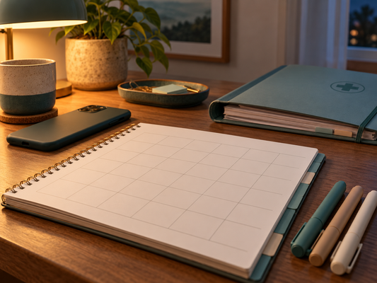 Follow-up and reassessment — AI-generated educational illustration.