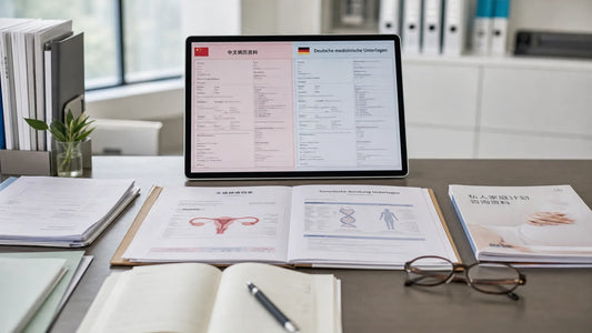 reproduktionsmedizin genetik screen 5 service process 03 medizinische uebersetzung