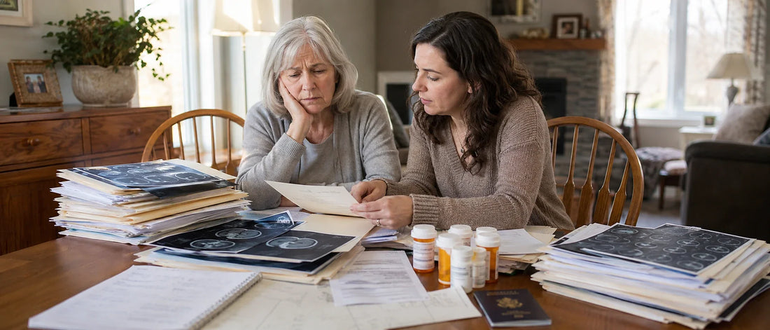 Canadian patients reviewing medical records for medical treatment in China through a structured cross-border medical pathway assessment