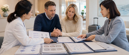 UK couple preparing fertility and reproductive genetics records for China fertility pathway case review