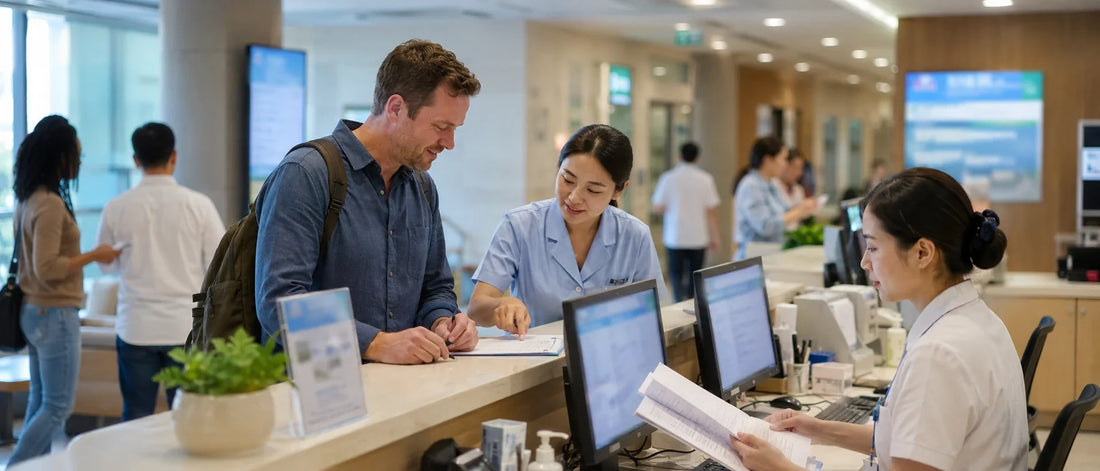 Health checkup in China for foreigners international patient intake and screening coordination