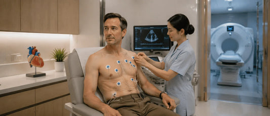 Heart disease screening in China for U.S. patients with cardiac CT, ECG, echocardiography, and preventive cardiology assessment