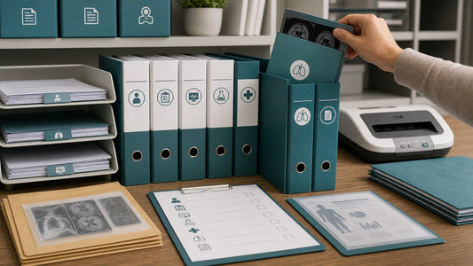 Canadian patient organizing medical records checklist for treatment planning in China