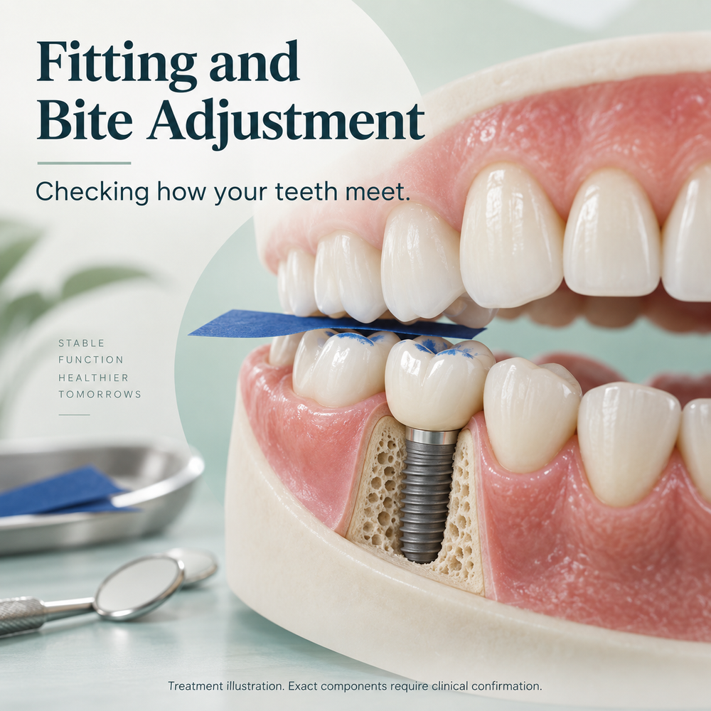 Educational Axiom treatment illustration. Exact components require clinical confirmation.