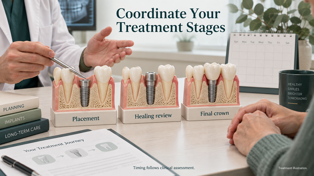 Educational Axiom treatment illustration. Exact components require clinical confirmation.
