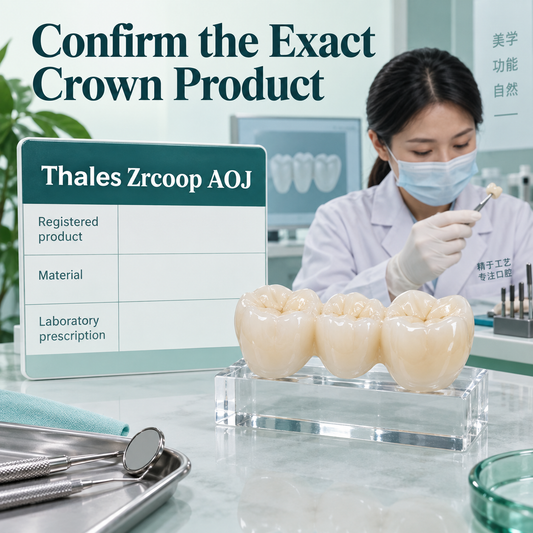 The exact AOJ product and material need written confirmation. Educational illustration.