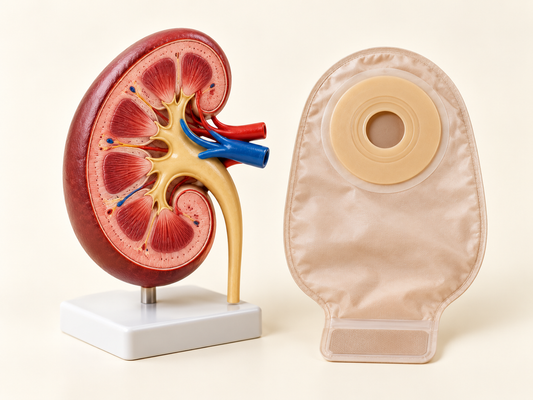 AI educational illustration: Stoma-Related Research