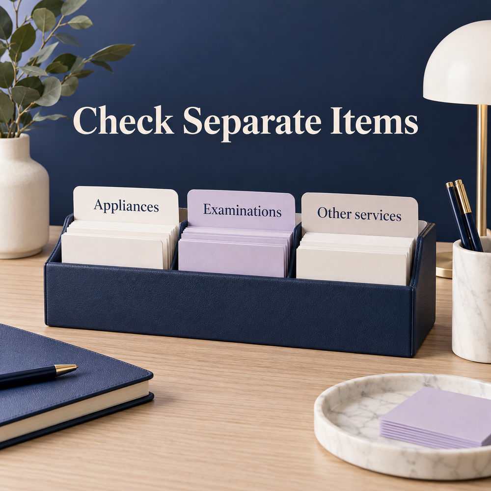 Other costs are checked individually. Illustrative scene.