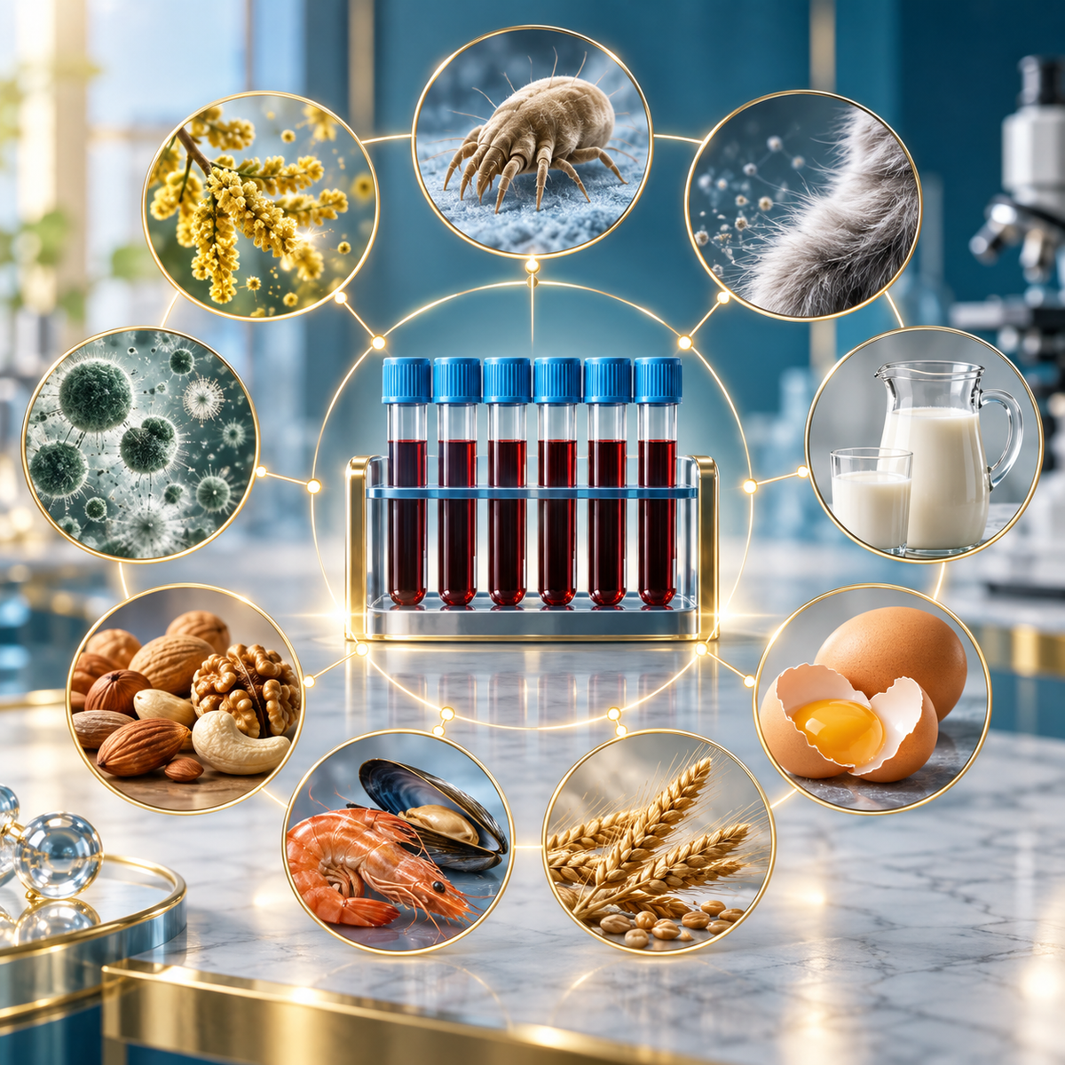 Diamond allergen screening overview