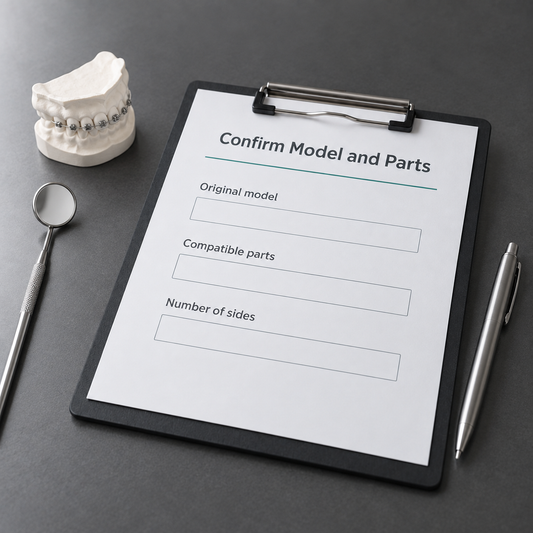 Original model and compatible parts are recorded. Educational illustration.