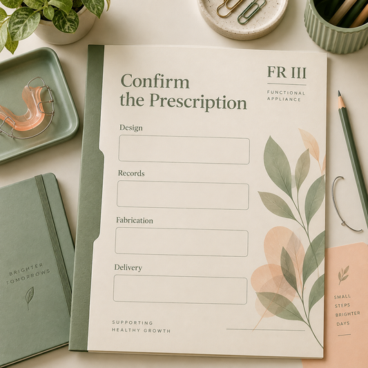 The custom design needs a written prescription. Educational illustration.