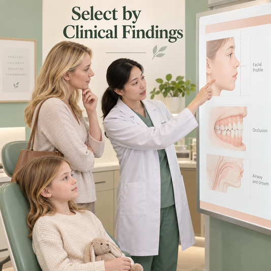 The clinician determines individual suitability. Educational illustration.