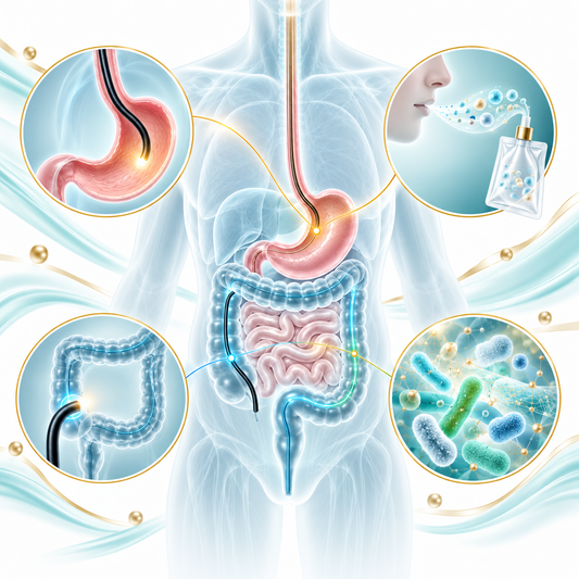 Gold digestive function painless endoscopy and microbiome assessment
