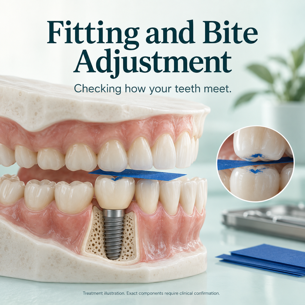 Educational Lance treatment illustration. Exact components require clinical confirmation.