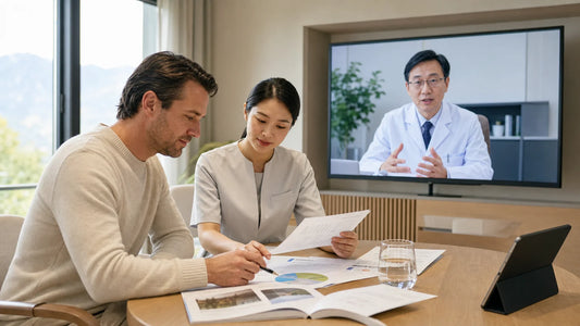 longevity anti aging gesundheitsmanagement screen 5 service process 07 bezahlte video konsultation