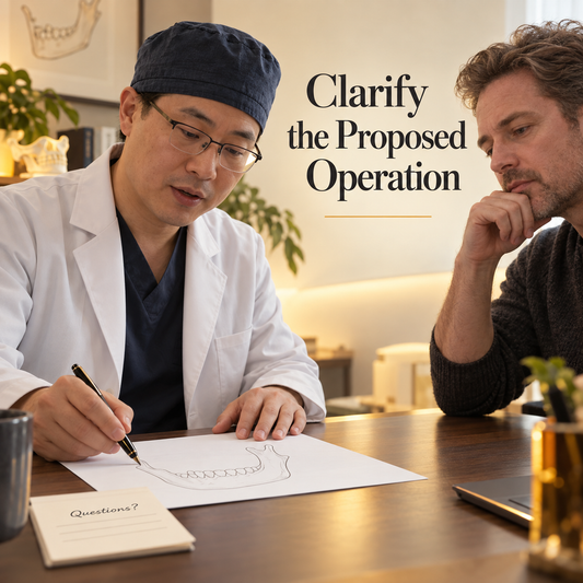 Clarify the Proposed Operation. Educational illustration.