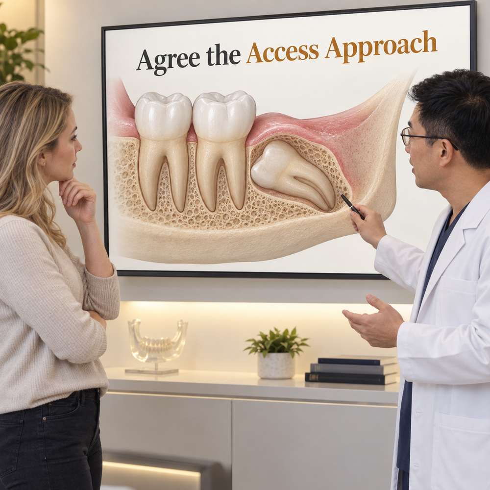 Agree the Access Approach. Educational illustration.