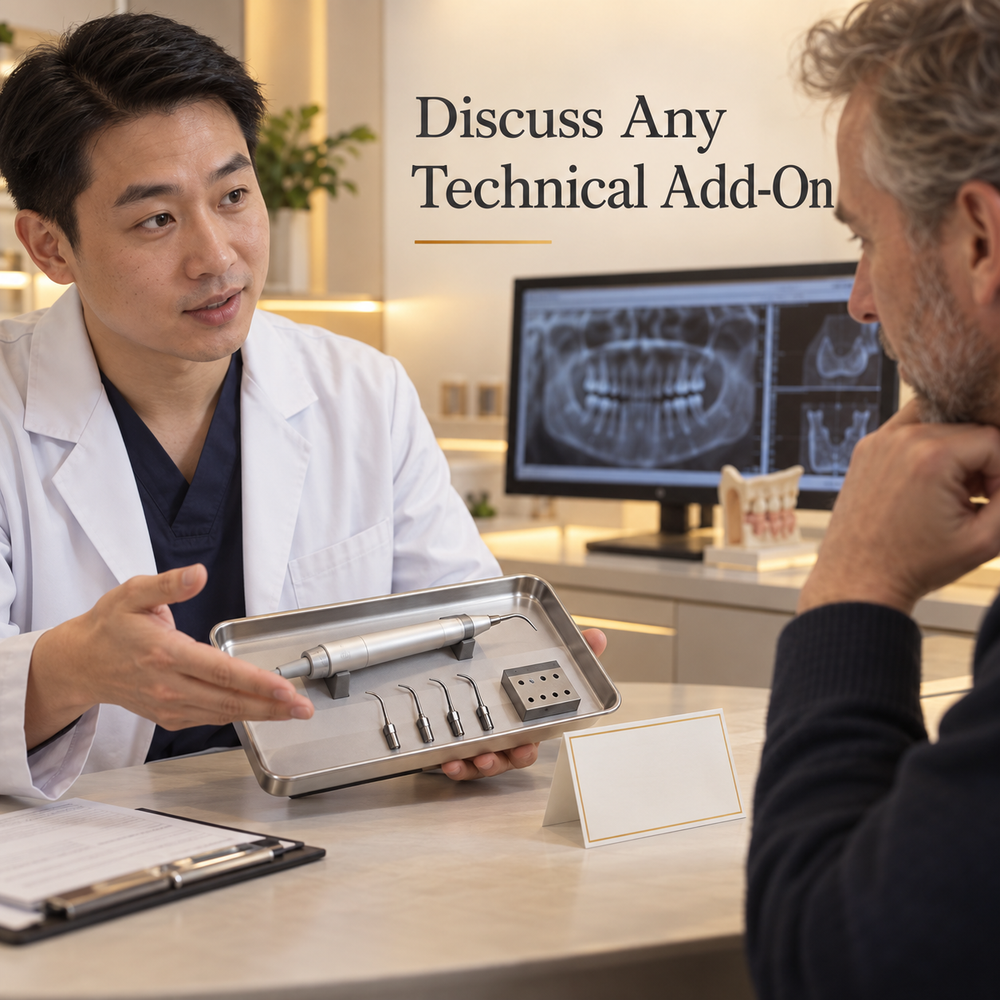 Discuss Any Technical Add-On. Educational illustration.