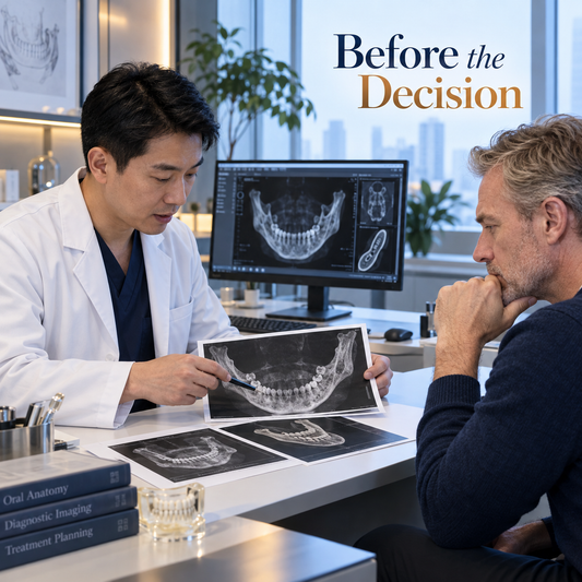 Before the Decision. Educational illustration.