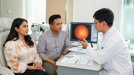 mata konsultasi modern di klinik mata china