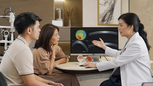 mata myopia correction na pagsusuri