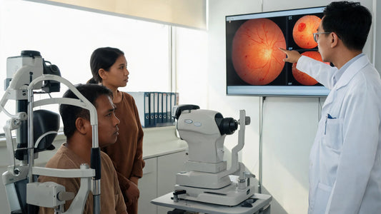 mata pasien retina kompleks