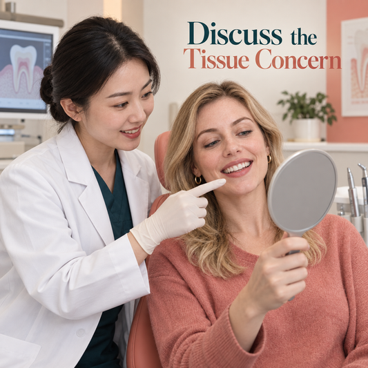 Discuss the Tissue Concern. Educational illustration.