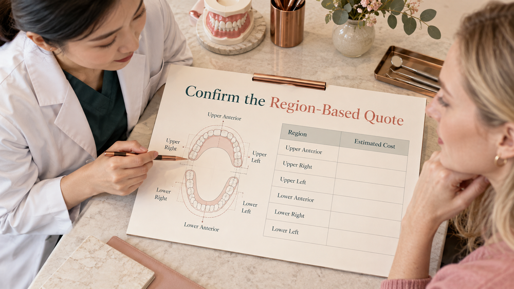 Confirm the Region-Based Quote. Educational illustration.