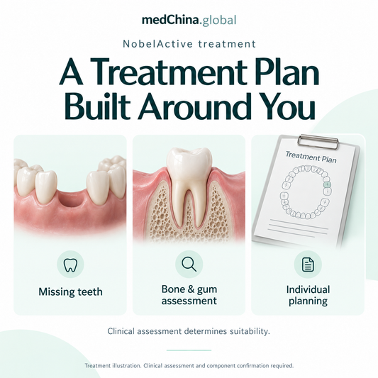 NobelActive treatment: individual assessment. Generic treatment illustration; clinical assessment and component confirmation required.