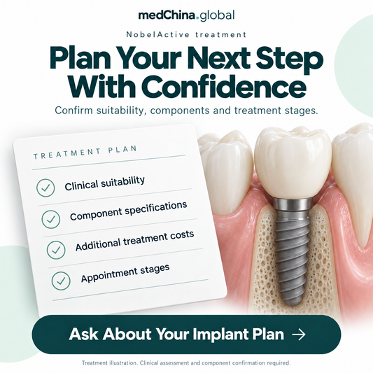 NobelActive treatment: plan next step. Generic treatment illustration; clinical assessment and component confirmation required.