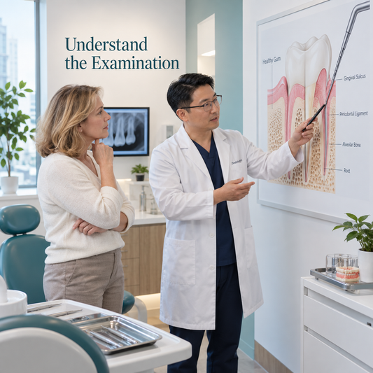 Understand the Examination. Educational illustration.