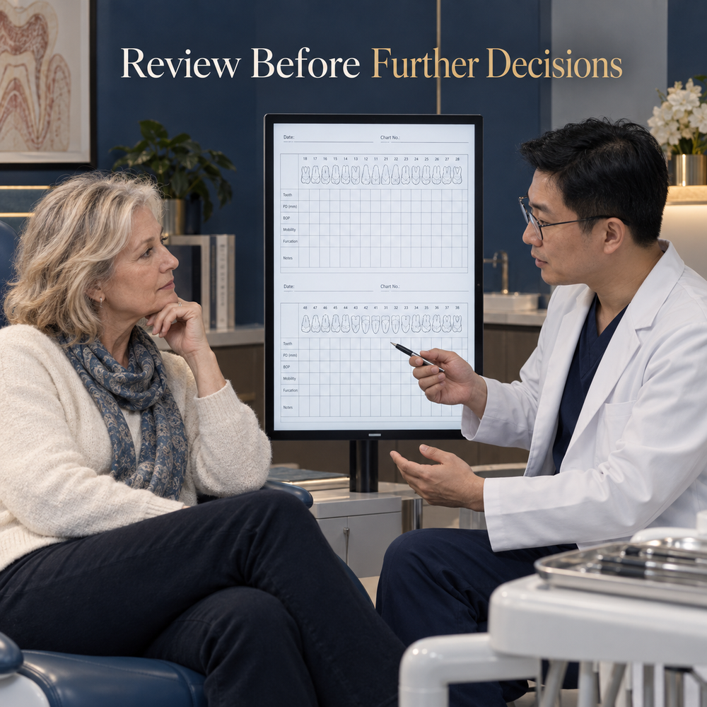 Review Before Further Decisions. Educational illustration.