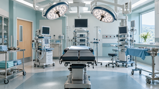AI-generated educational illustration: surgery. Not a patient record or photograph of the treating hospital.