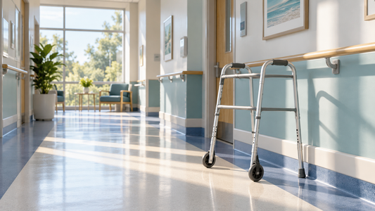 AI-generated educational illustration: recovery. Not a patient record or photograph of the treating hospital.