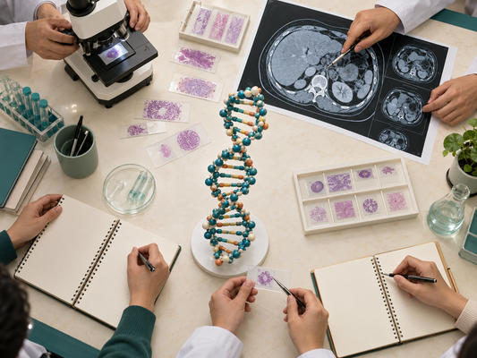 Research and academic collaboration — AI-generated educational illustration.
