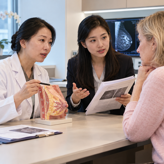 AI-generated illustrative photograph: Multilingual Communication. Illustrative scene, not a real patient or clinical result.