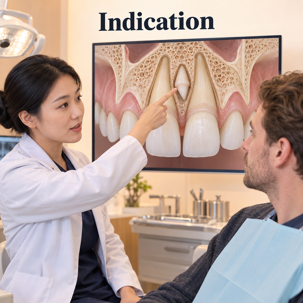 Identify the Indication. Educational illustration.