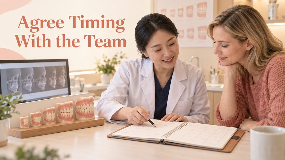 Agree Timing With the Team. Educational illustration.