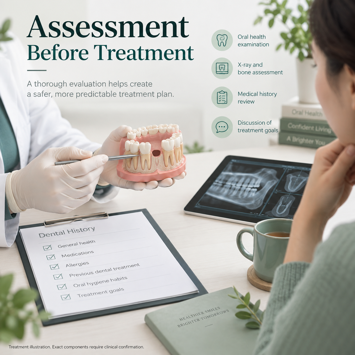 Ti SLA treatment illustration: assessment. Exact components require clinical confirmation.