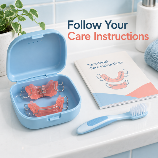 The prescribed routine includes safe care of both parts. Educational illustration.