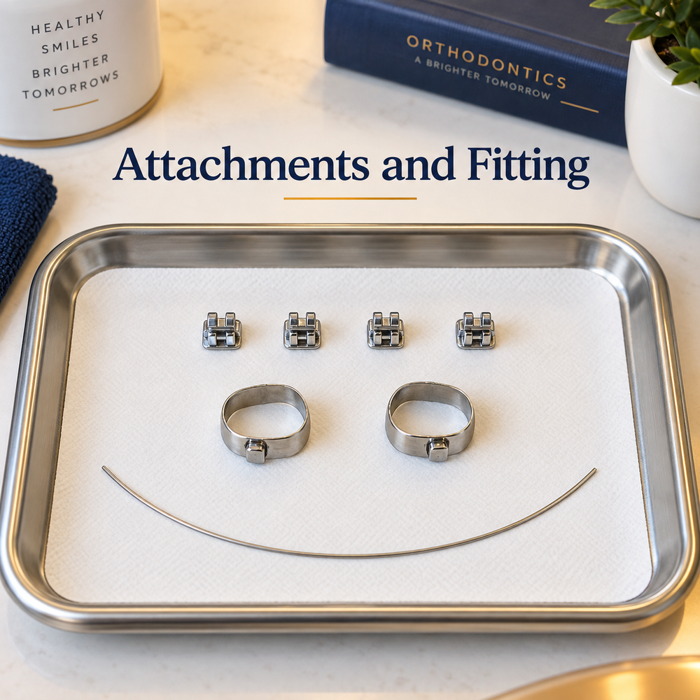 Fitting components need to be specified in the quote. Educational illustration.