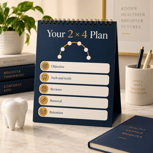 A clear plan specifies the local intervention. Educational illustration.